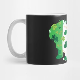 ST Patricks Day Shih Tzu Lucky Irish T-Shirt Mug